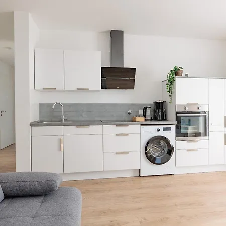 Modernes Mit Terrasse & Garten, Parkplatz & 24h Self-check-in Appartement Ibbenbüren