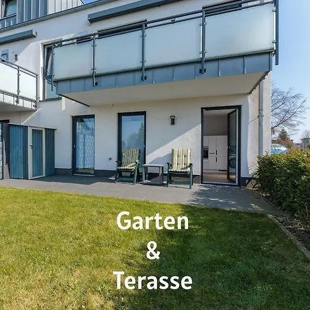 Apartament Modernes Mit Terrasse & Garten, Parkplatz & 24h Self-check-in Ibbenbüren