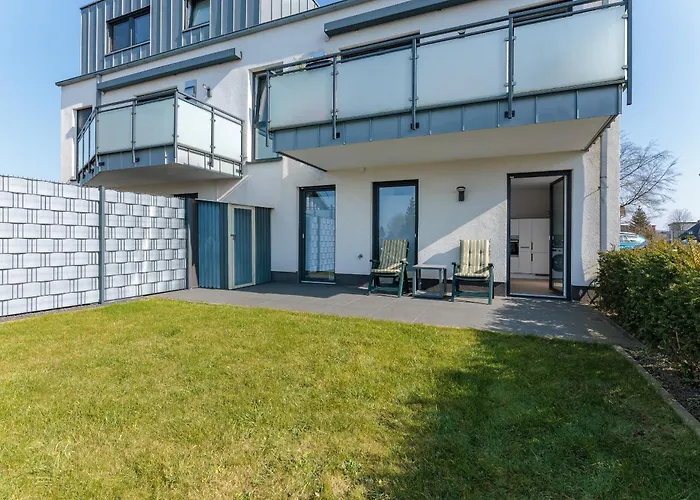 Modernes Mit Terrasse & Garten, Parkplatz & 24h Self-check-in * Ibbenbüren